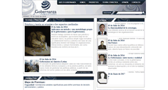 Desktop Screenshot of gobernanza.org.mx